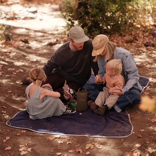 Gravel Layover Ultra-Compact Packable Down Blanket for Travel & Camping - Lightweight, Warm Travel Blanket Airplane, Car Blanket, Camping Blankets for Cold Weather - Includes Carrying Pouch (Black) - Image 8