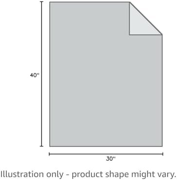 Soft Blanket - Lightweight Breathable Warm Cozy Plush Travel Blanket for Pets - Nimbus Cloud Grey - 30x40 Inches - Image 8