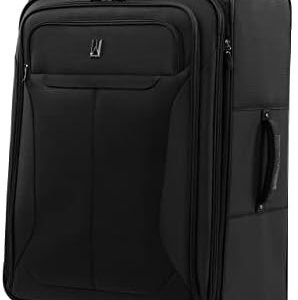 Travelpro Tourlite Softside 29" Expandable Luggage with 4 Spinner Wheels, Lightweight Suitcase, Checked Large, Black