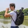 PORTAL Tall Folding Tripod Stool for Outdoor Camping Walking Hunting Hiking Fishing Travel, Support 225 lbs - Image 2