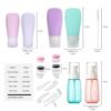 CONVENCY 17pcs Travel Toiletry Bottles, Silicone Travel Bottles for Toiletries, Shampoo Travel Container Lotion Bottle, Silicone Travel Containers and Mini Travel Bottles for Travel - Image 5