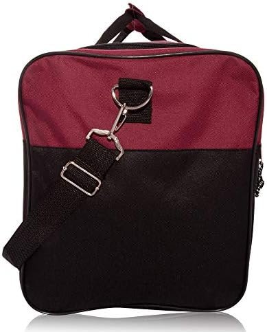 DALIX 25" Extra Large Vacation Travel Duffle Bag in Maroon - Image 3
