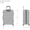 SwissGear 7366 Hardside Expandable Luggage with Spinner Wheels, Green, Checked-Large 27-Inch - Image 7