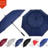 Golf Umbrella Large 62/68/72 Inch, Extra Large Oversize Double Canopy Vented Windproof Waterproof Umbrella, Automatic Open Golf Umbrella for Men and Women and Family. - Image 9