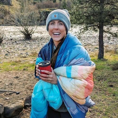Camping Blanket,Lightweight Puffy Camping Blanket Packable Down Camping Blanket for Outdoor,Traveling, Stadium, Hiking, Picnics - Image 6