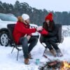 Sportneer Heated Chairs Outdoor Sports: Heated Camping Chair with USB Plug & 3 Heating Levels - Portable & Compact Heated Chair for Backpacking, Camping, Lawn, Picnic, Travel (Power Bank Not Included) - Image 9