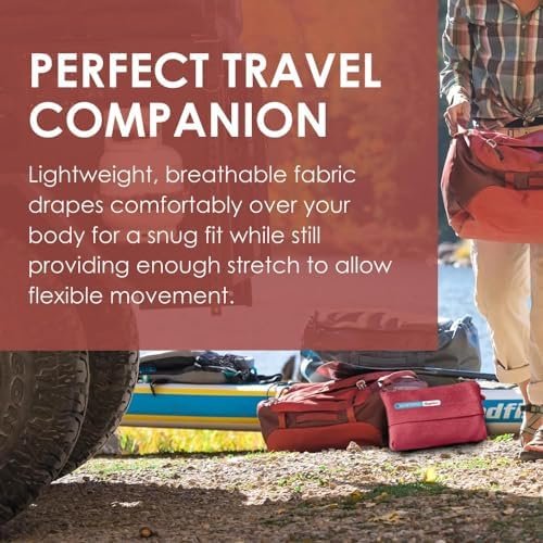 SAGEFINDS Airplane Travel Blanket | Compact Throw Blanket for Camping and Hiking | Converts into a Pillow | Travel Gift | Soft Jersey Knit | Fits in Backpack | Attaches to Luggage | Travel Essential - Image 3