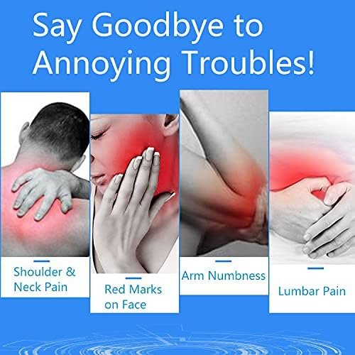 Inflatable Travel Pillow, Inflatable Neck Air Pillow for Sleeping, Support Head, Chin, Neck and Lumbar, Avoid Neck and Shoulder Pain, Comfortable for Airplane, Car, Bus, Train and Office Napping - Image 4