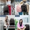 LOVEVOOK Travel Backpack for Women Men as Personal Item Flight Approved, 40L Luggage Carry On Backpack, 17.3inch Large Daypack Laptop Backpack Waterproof Outdoor Sports with 3 Packing Cubes,Black-Grey - Image 7